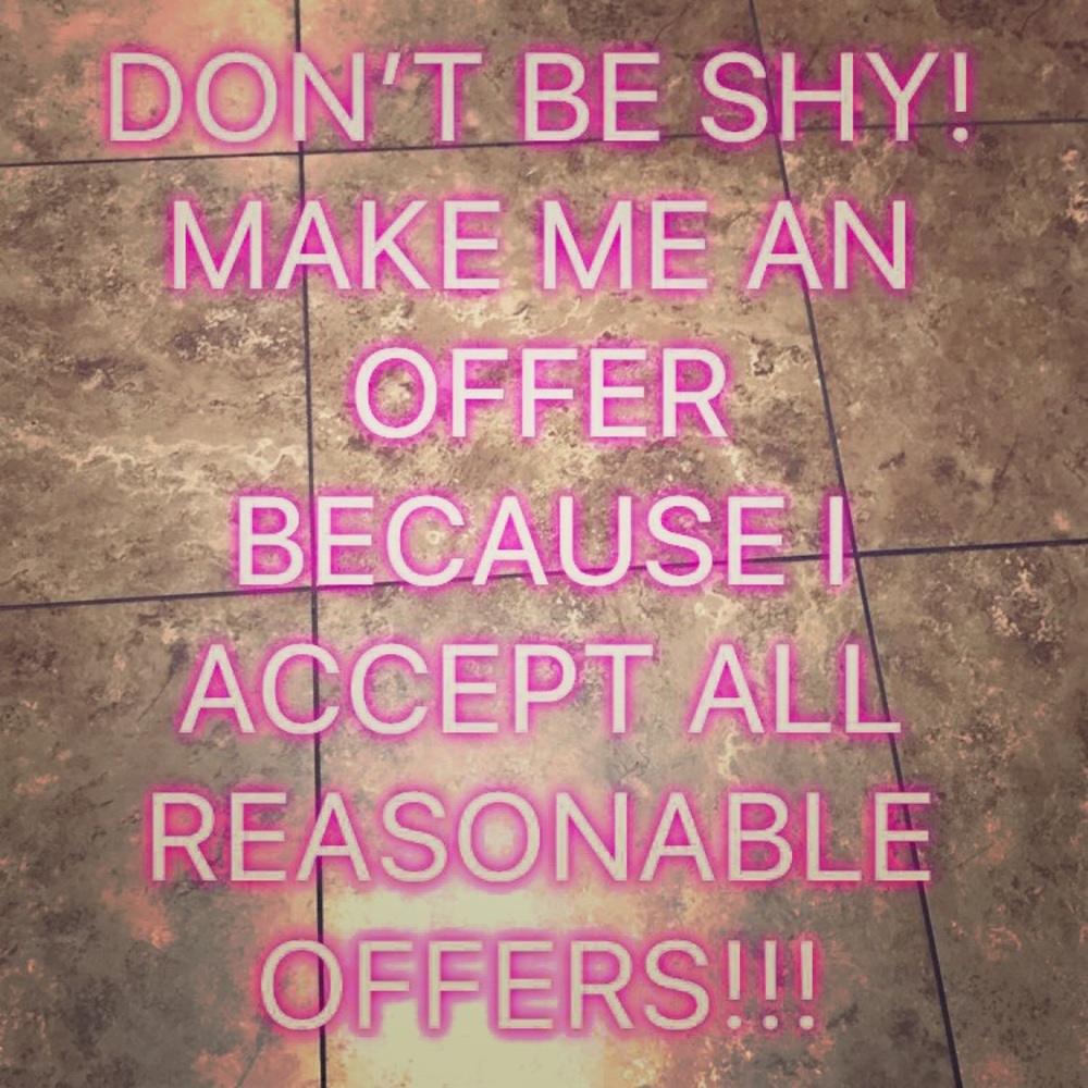 Don’t be afraid to make an offer! 😊